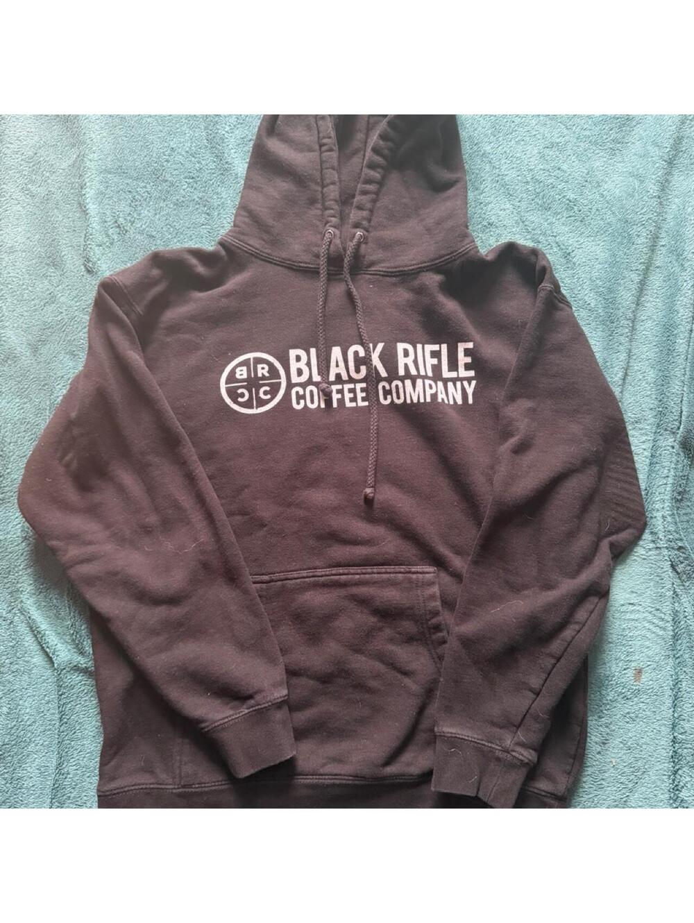 Black Rifle Coffee Company Black Hoodie Sweatshirt